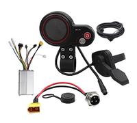 Cpolebev 36V-60V QS-S4 Thumb Throttle LCD Display Meter Kit + 48V 800W Contrôleur Pièces de Rechange Accessoires pour Zero 8 9 10 8X 10X Scooter Électrique 6PIN