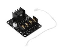 Cpolebev 3D Module D'Extension Mosfet pour Hotbed D'Imprimante 2 Broches Anet A8 A6 A2 Compatible Noir