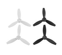 Cpolebev 4 HéLices Accessoires Lames de PièCes de Rechange pour Parrot Bebop 2 Drone Noir Blanc