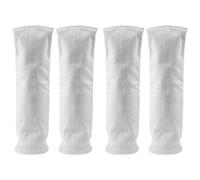 Cpolebev 4 Paquets de Chaussettes Filtrantes, 200 MicromèTres, pour Aquarium/Aquarium Salin, éTang, pour Puisard/Trop-Plein