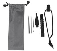 Cpolebev 4 PièCes SéRies Spike avec Aiguilles à LaçAge/Fids pour Paracord ou Travail en Cuir Paracord Set Aiguilles à Coudre Paracord
