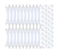Cpolebev 40 Crochets pour Tomates avec, Crochets de Support pour Tomates, Crochets pour Porte-Tomates et Clips de Support pour Plantes avec de 33,3 Pieds Durables