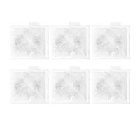 Cpolebev 6 Cartouches Filtrantes de Charbon de Bois Moyen D'Aquarium, pour Remplacements Quietflow Puissance 10
