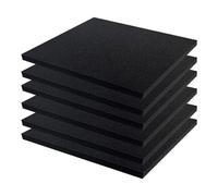Cpolebev 6 Feuilles de Mousse de Polyuréthane Pièces Tampons en Mousse Découpables pour Artisanat, Tampons en Mousse pour Boîte à Outils D'Emballage 40x30x3cm
