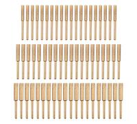 Cpolebev 60 Pcs Titane Plaqué Outil de Meulage Diamant Tronçonneuse Affûteuse Bits Haute Dureté Tronçonneuse Affûtage Roue Chaîne Meuleuse Électrique Chaîne Meuleuse