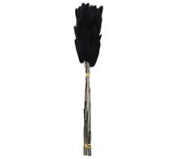 Cpolebev 60Pcs Fleurs SéChéEs d'automne Queues de Lapin Fleurs SéChéEs Lagurus Ovatus Herbe de Queue de Lapin pour Fleurs SéChéEs (Noir)