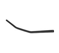 Cpolebev 7/8 Pouces Guidon de Moto 22Mm Drag Noir Barre Droite Cafe Racer Convient pour Chopper