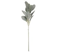 Cpolebev 8 PièCes SéRies Oreilles d'agneau FloquéEs Artificielles Tiges Branches d'oreilles de Faux Agneau Choix Sprays de pour Couronne de Bouquet de Vase