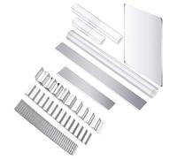 Cpolebev 9 Pcs Rouleau Feuille Acrylique DIY Argile Rouleau Outil Fit pour Façonner Sculpture Modelage