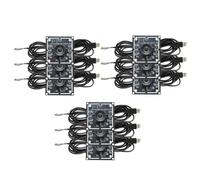 Cpolebev 9 Pièces Module de Caméra 100 Degrés 1MP OV9732 1280x720 USB Pilote Gratuit Mise au Point Manuelle, avec Câble de 3 Mètres pour WinXP/7/8/10