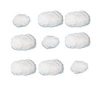 Cpolebev 9PCS Décorations de Nuages pour Le Plafond, Décoration Suspendue en Coton Simulation Nuage, Accessoires Nuages Artificiels 3D Blancs Durables