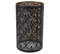 Cpolebev Abat-Jour Cylindrique E27 E26 en Métal, Design Moderne Ajouré pour L'Éclairage de la Chambre et du Salon.