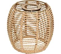 Cpolebev Abat-Jour Rotin Bohème Polyvalent - pour Suspensions et Lampes | Abat-jour polyvalent en rotin qui s'adapte à suspensions, lampes et plafonniers, apportant un style naturel chez vous.