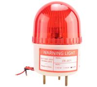 Cpolebev AC 220V 15W Rouge Feu Industrielle Tour Signal Flash Alerte Lampe