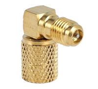 Cpolebev Adaptateur de Connecteur D'Adaptateur de RéFrigéRation M1 / 4 SAE-F 5/16 pour Tuyaux de Calibre R410A