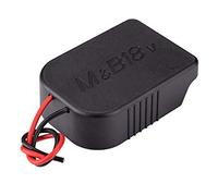 Cpolebev Adaptateur de Roues de Puissance pour 18 V / 14.4 V Adaptateur de Connecteur de de Puissance de Batterie Support de Dock avec Fils 12 Awg