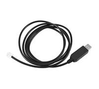 Cpolebev Adaptateur USB vers Rj11 Rj12 6P4C Câble de ContrôLe SéRie Câble EQMOD pour - Pc Connect pour Câble de Commande Manuelle, 1,8 M