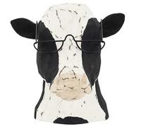 Cpolebev Animal Lunettes Stand Porte-Lunettes en Bois Taureau Vache en Forme de Présentoir à Lunettes