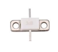 Cpolebev AttéNuateur 3DB 100Watt ATTÉNUATEURS à Bride 100Watts 3DB DC-3GHz 50Ohms Full Flange 50OHM DC-3.0Ghz Low VSWR
