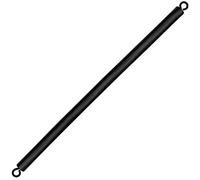 Cpolebev Barre de Bandes de RéSistance DéTachables 42 Pouces de Barre D'EntraîNement PondéRéE par la Poitrine, Charge Maximale de 800 LB pour la Salle de Sport, Le Fitness,