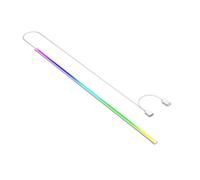 Cpolebev Barre Lumineuse ARGB pour Châssis, Bande Lumineuse ARGB, Câble de Synchronisation avec la Carte Mère, Barre Lumineuse pour Carte Mère D'Ordinateur