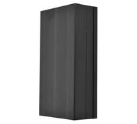 Cpolebev Boîtier de Protection Électronique en Alliage D'Aluminium, Boîte de 55x106x200mm, Boîtier de Bricolage en Sable Noir pour Projets.