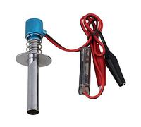 Cpolebev Bougie de PréChauffage Allumeur de DéMarrage AméLioré 6V -24V ÉLectronique pour Nitro Cintrol à Distance Voiture Bleu