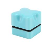 Cpolebev Brosse Magnétique pour Aquarium, Flottante, Nettoyant Les Algues sur Verre, Courbée, Mini Épurateur pour Le Nettoyage des Vitres D'Aquarium
