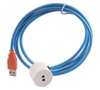 Cpolebev Câble Adaptateur MagnéTique IR IEC62056-21 IEC1107 Proche Infrarouge pour Compteur D'éLectricité, Compteur de Gaz, DonnéEs de Lecture de Compteur d'eau