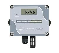 Cpolebev Capteur de Température et D'Humidité RS485 Modbus RTU Capteur de Température Numérique Industriel Transmetteur de Température et D'Humidité Mural