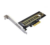 Cpolebev Carte Adaptateur M.2 PCI-E X4 4.0 GEN4 NVME Key-M.2 Carte Adaptateur Support 2230/2242/2260/2280/22110 SSD