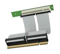 Cpolebev Carte D'Adaptateur PCI 32 Bits P onnexion du Câble D'Extension Haute Densité pour Le Serveur 1U 2U Small Chassis