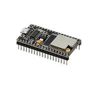 Cpolebev Carte de Développement Noire ESP32-WROOM-32U WiFi + Module de Port Série de la Carte Principale Bluetooth