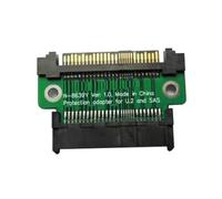 Cpolebev Carte D'Extension PCI-E vers SFF8639 Mâle vers SSD U.2 SFF-8639 Carte Adaptateur Multifonction 8639 Mâle vers Facile à Installer et à Utiliser