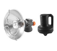 Cpolebev Chauffage de Camping Portable RéChaud de Chauffage ExtéRieur au Propane pour RandonnéE, RandonnéE, PêChe sur Glace, Voyage