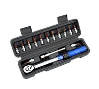 Cpolebev Clé Dynamométrique 1/4" 2-24Nm, Clé Dynamométrique Réglable, Kit D'Outils de Réparation de Vélo, Ensemble D'Outils, Clé de Réparation de Vélo, Ensemble D'Outils à Main