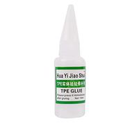 Cpolebev Colle Liquide TPE en Silicone, Transparente, 20 Ml 1 PièCe