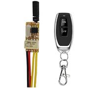 Cpolebev Commutateur à Distance RF 433MHZ 4.2V 4.5V 5V 6V 7.4V 9V 12V Petits Commutateurs Sans à Contact de Relais NO COM NC Mini Switch