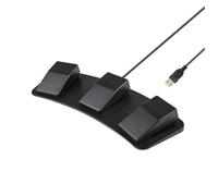 Cpolebev Commutateur au Pied USB FS23-PM Commutateur au Pied USB Multifonctionnel Personnaliser le Commutateur Mécanique à Pédale pour le Contrôle Du D'Acquisition D'Images