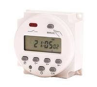 Cpolebev Commutateur de Minuterie CN101 Relais de Temps Programmable Relais AC220V Digital LCD Power Timer-CN101A