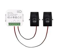 Cpolebev Compteur D'Énergie Intelligent Tuya, Production de Puissance, Consommation, Moniteur de Puissance Bidirectionnel 0,2-80A, Prend en Charge le Contrôle de L'Application.