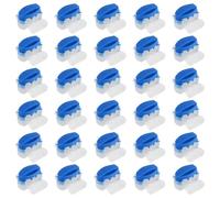Cpolebev Connecteurs de Câble 30 PièCes pour Tondeuses à Gazon RobotiséEs, Connecteur de de Câble de Connexion éTanche avec Remplissage de Gel