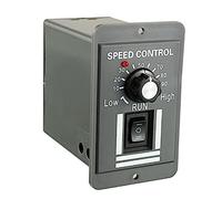 Cpolebev ContrôLeur de Vitesse de Moteur DC 12-60V 20A Commutateur de ContrôLeur PWM RéGlable RéGulateur de Vitesse de Moteur éLectrique/ArrièRe