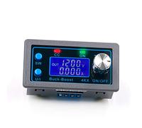 Cpolebev Convertisseur DC DC Buck Boost CC CV 0.5-30V 4A 5V 6V 12V 24V Module d'alimentation RéGlable Alimentation de Laboratoire RéGuléE