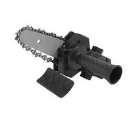 Cpolebev Convertisseur de Perceuse éLectrique en Scie éLectrique avec ChaîNe de 4 Pouces Mini Support de Conversion de Scie à ChaîNe Portable Noir
