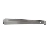 Cpolebev corne a chaussures en acier inoxydable extra-long, souleve de chaussure, outil, argent, 30cm / 11.8 pouces