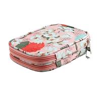 Cpolebev Crochet Bag Organizer Kit de Tricot pour Crochets Circulaires Kit de Couture Sac C