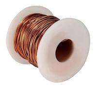 Cpolebev de Cuivre à 99,9%, Antenne de Jardinage en Cuivre pour Électroculture, Calibre 16/Diamètre 1,3 Mm, 127 Pieds/39 M, Bobine de 0,5 Kg