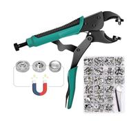 Cpolebev de Pinces à Pression Robustes avec Kit de 323 Pièces pour Boutons-Pression en Toile