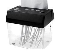 Cpolebev Déchiqueteuse de Papier Électrique 1 Pièce Déchiqueteuse à Piles USB Portable pour Bureau à Domicile